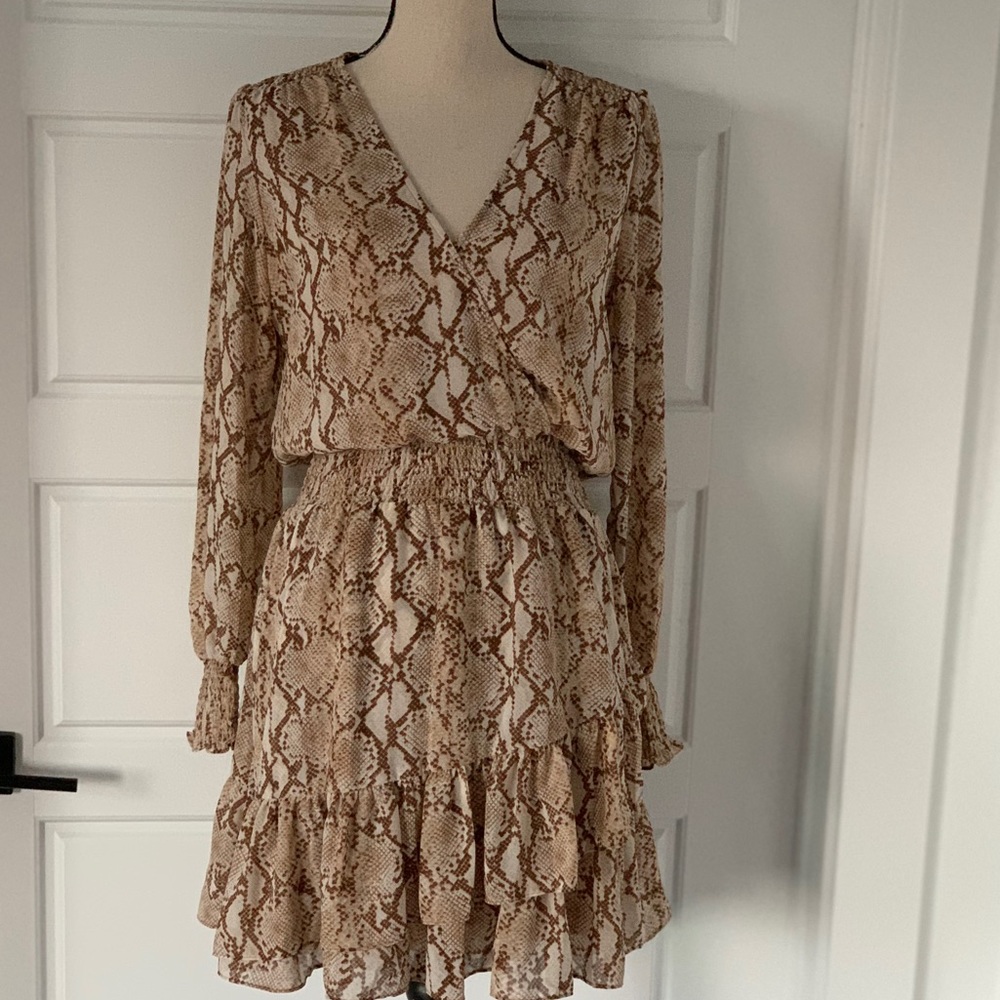 MKRPD Michael Kors Reptile Print Dress